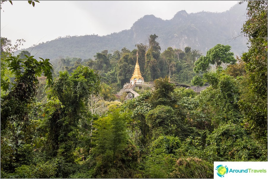 Actually, the temple itself Wat Tham Pha Plong