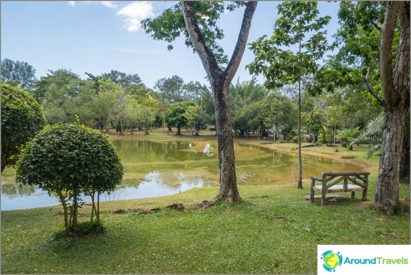 Royal Park (Park Rama IX) - jediný park v Phuketu