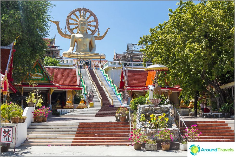 Nagy Buddha a Samui-n