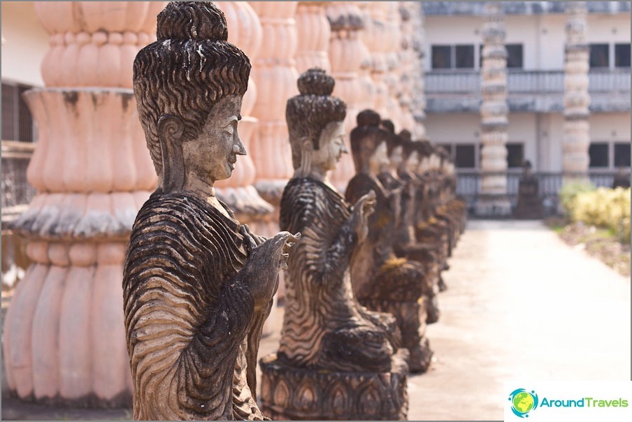 Sculptural Buddha Park Sala Keoku