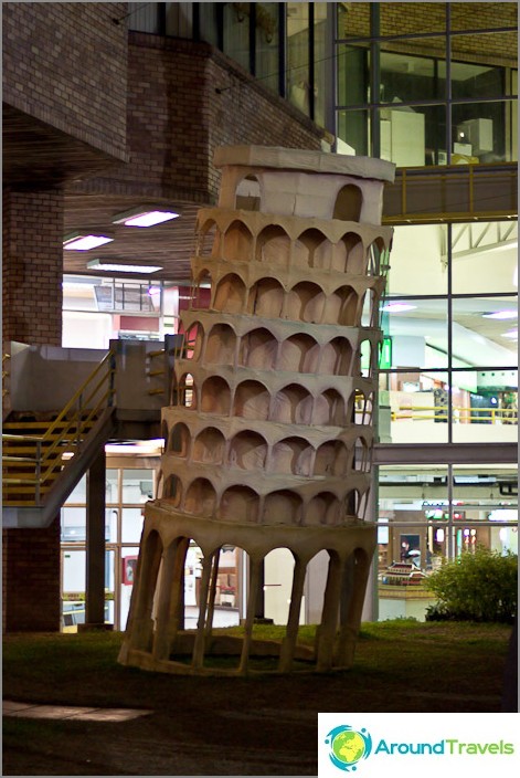 The leaning tower of pisa is about to fall