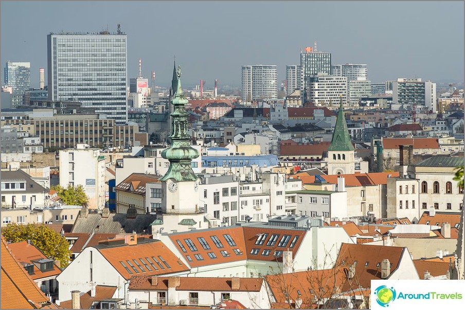 Photos of Bratislava from above