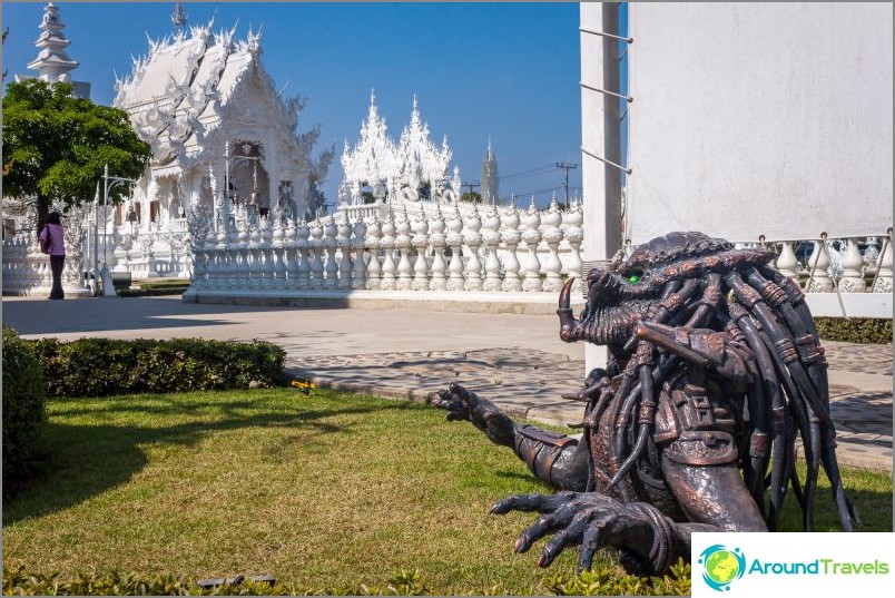 المعبد الأبيض في تايلاند (وات رونغ خون) - حكاية خرافية جميلة في الجسد