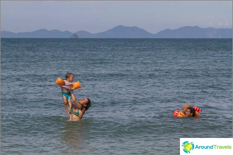 Swimming on West Railay