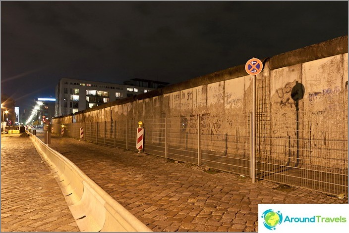 Muro di Berlino ora