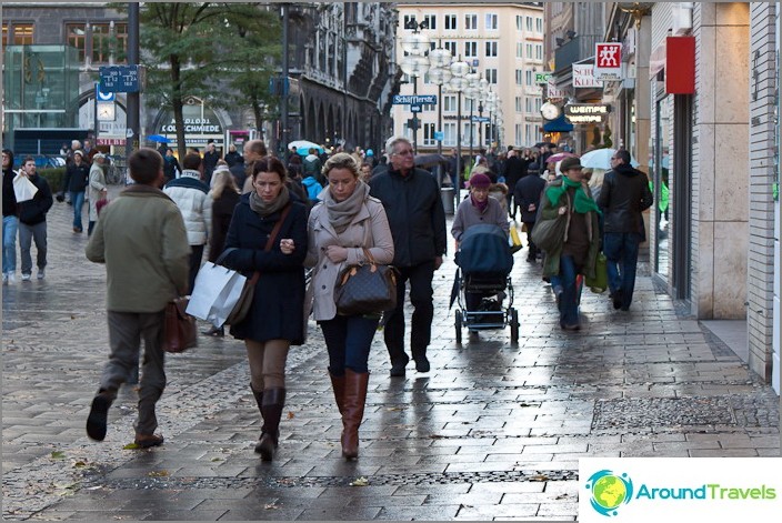 Leute in München