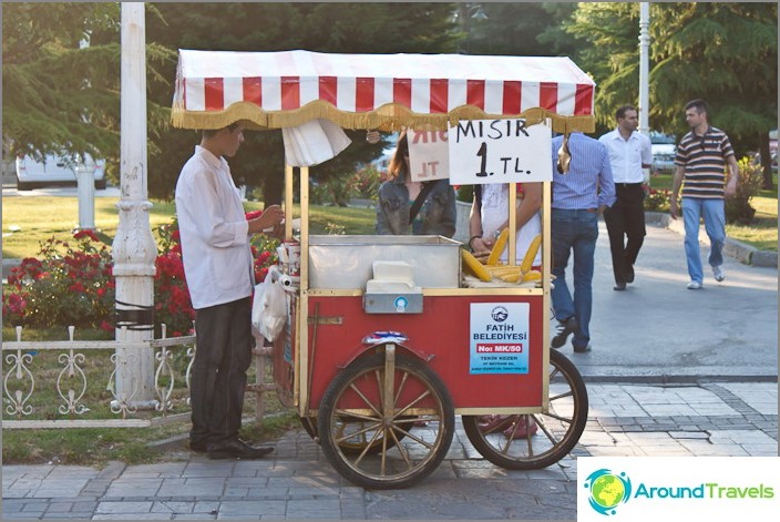 Istanbul is de hoofdstad van maïs.