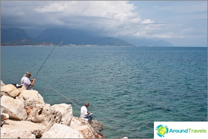 Kemer stad. Kalkoen.