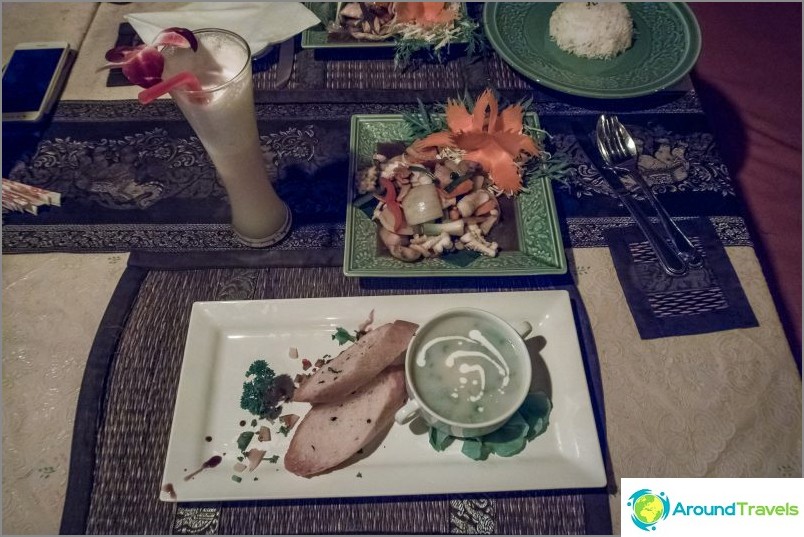 Restauracja Thailandia Civil - tajskie jedzenie w Ao Nang