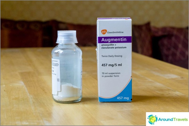 المضادات الحيوية Augmentin في تايلاند