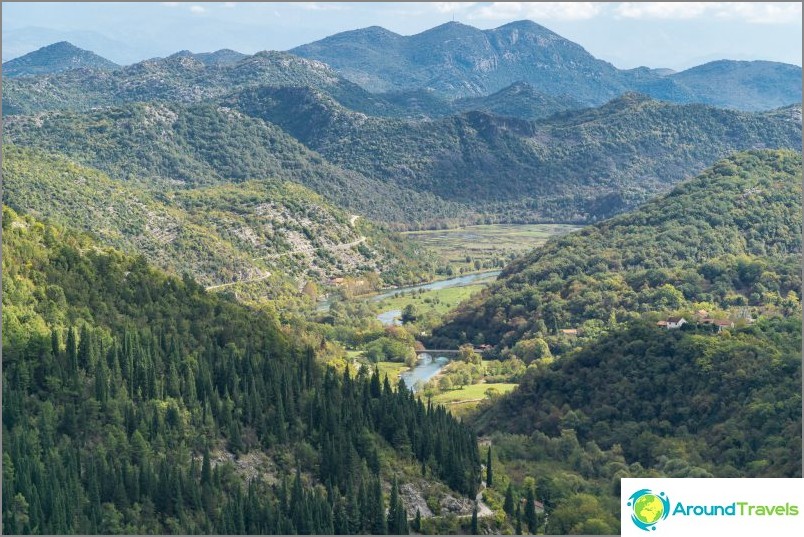 On the way to Skadar lake