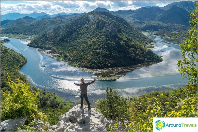 On the way to Skadar lake