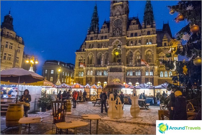 Stadstorget nära stadshuset