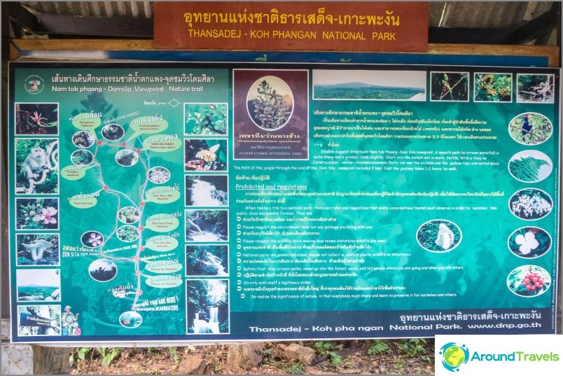 شلال Phaeng - أفضل شلال في Koh Phangan في الحديقة الوطنية Tan Sadet