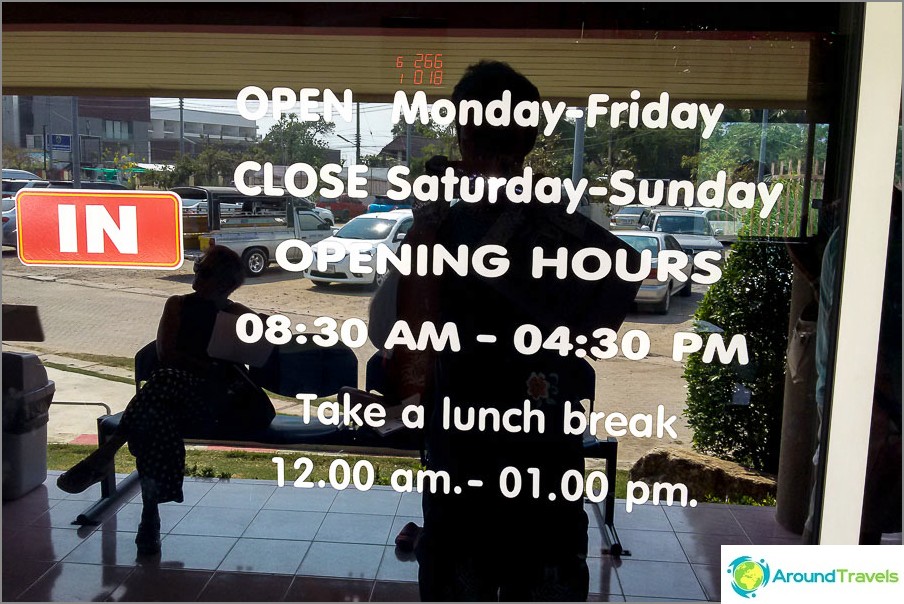Hua Hin Immigration Office Hours