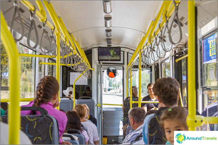 Trolleybus Simferopol-Jalta