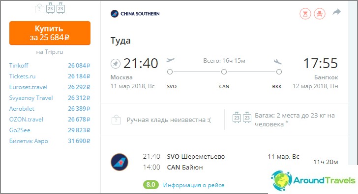 How to buy a plane ticket with Aviasales - search and booking