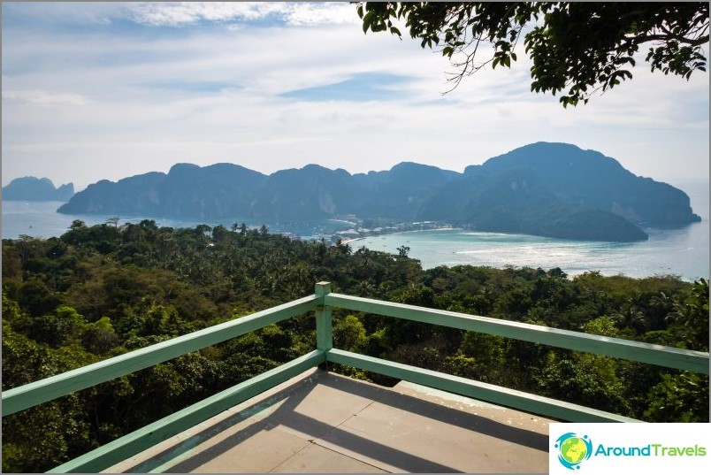 The best viewpoints on Phi Phi Island - viewpoints 1, 2 and 3